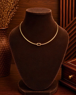 Knot Anti Tarnish 18 karat Chain - Pavitra