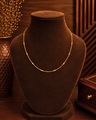 Alive Anti Tarnish 18 karat Chain - Imaya