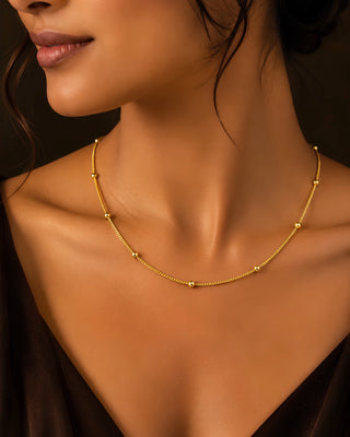 Zevarly Ana Anti Tarnish 18 karat Chain - Zevarly (image 2)