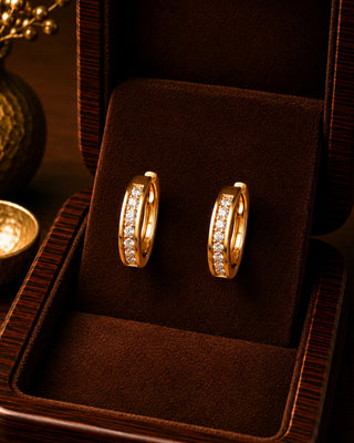Stone Line Real Look DemiFine Earrings - Dola