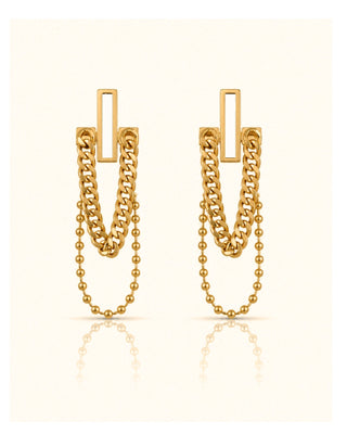 Special Chain DemiFine Earrings - Zohri