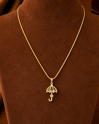Umbrella AntiTarnish Chain Pendant - Reyna