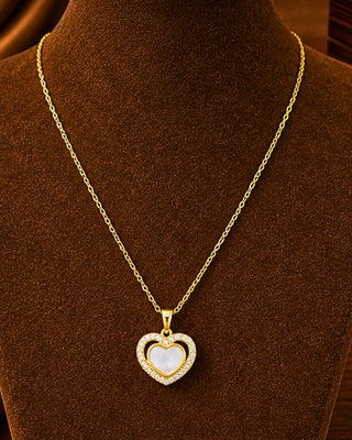 Love in MOP AntiTarnish Pendant - Ivana