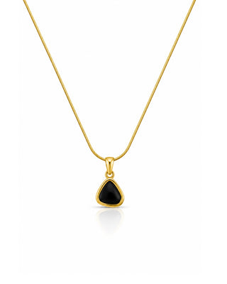 Avocado Black Anti Tarnish Pendant- Survi