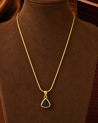 Avocado Black Anti Tarnish Pendant- Survi