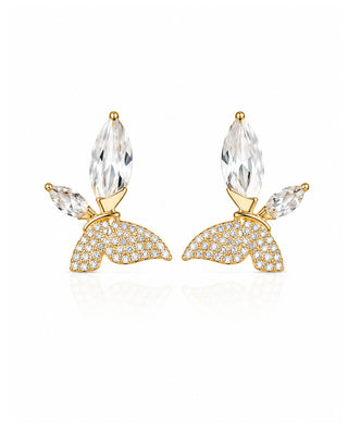 Butterfly Flying Brilliance Studs - Anvika - Zevarly (image 2)