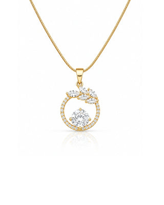 Spherical Shine in Globe Anti Tarnish Pendant - Hiza