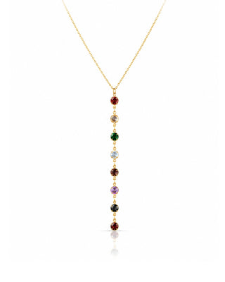Multi Stones Partwear AntiTarnish Neck Piece - Lopa