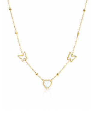 Heartfelt Anti Tarnish Layered Necklace - Mehar