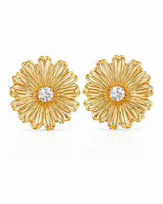 Daliya Luminous Demi Fine Studs - Freyal
