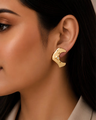 Elva Modern Casa Earrings - Elva