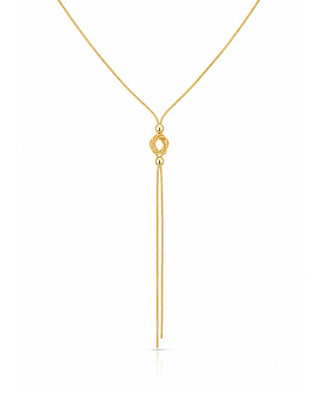 Gold Plated Statement Chain Neckpiece - Shachi