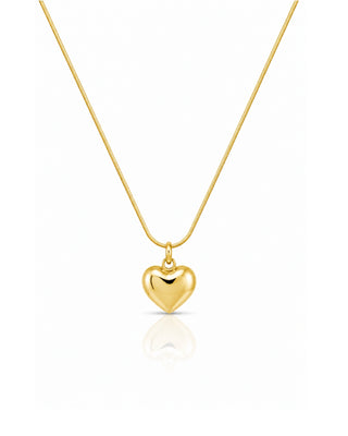 Lovable Glorious Heart Chain Pendant - Siyona