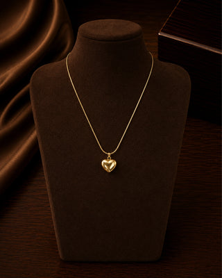 Lovable Glorious Heart Chain Pendant - Siyona