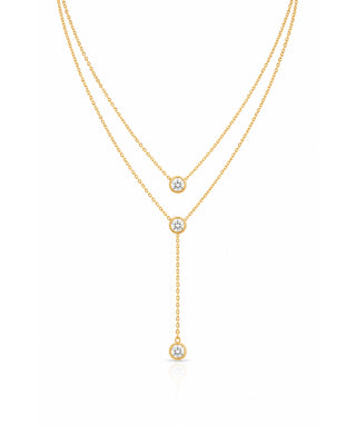 Double Layered AntiTarnish Necklace - Winry