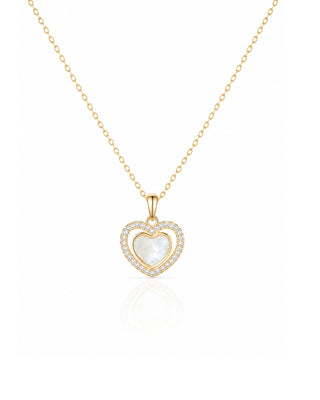 Love in MOP AntiTarnish Pendant - Ivana