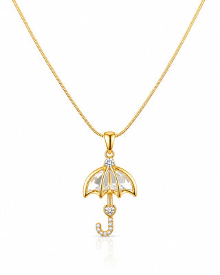 Umbrella AntiTarnish Chain Pendant - Reyna