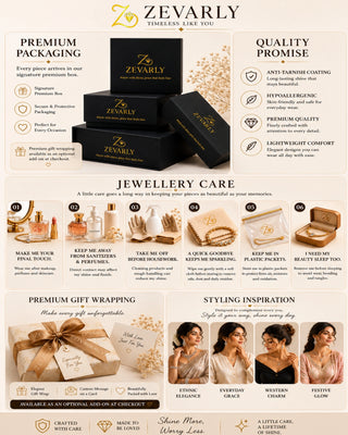 Zevarly Chitra Sleek Stylish Star CZ Bangles