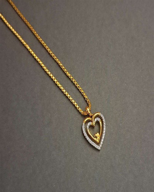 LOVE FOREVER LOCKET WITH CHAIN