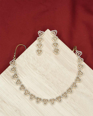 MILENA AD NECKLACE SET - Zevarly