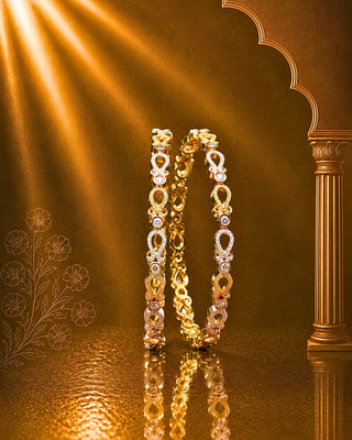 Zevarly Anushka Fashionable AD Bangle