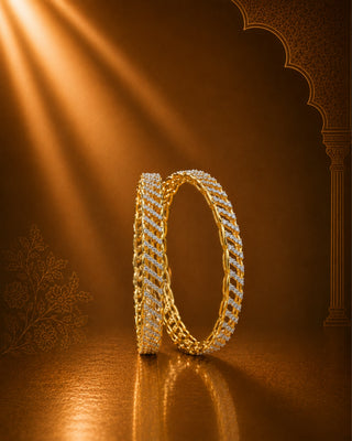 Zevarly Saumya AD Bangles