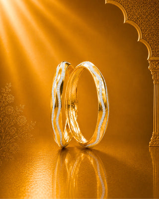 Zevarly Athithi Italian Designer Fashion AD Kada -Paloma