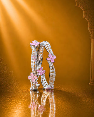 Zevarly Aarashi CZ Bangles