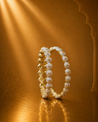 Zevarly Bipasha American Diamond Bangles