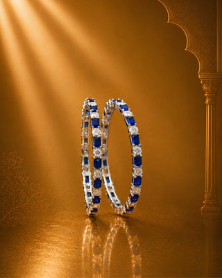 Zevarly Lavanya Party Wear AD Bangles