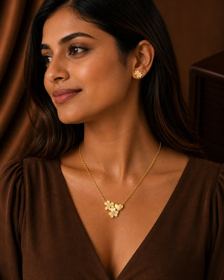 Rectangle Shape Shaped Chain Pendant - Nazia