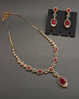 Zevarly Juhi Polki Necklace Set