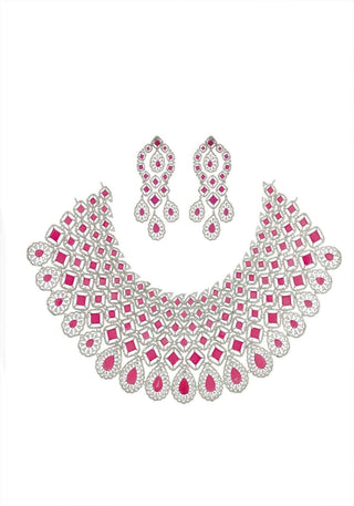 PADMA AD NECKLACE SET - Zevarly