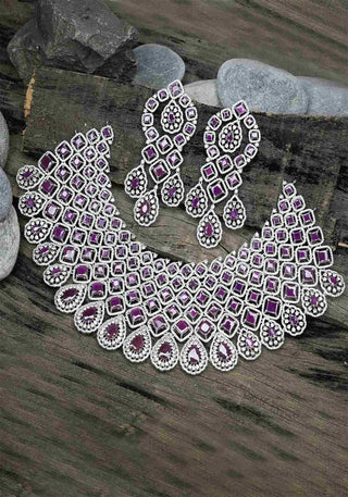 PADMA AD NECKLACE SET - Zevarly