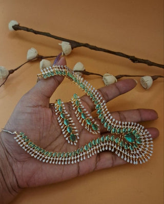 Zevarly Advika Incredibly Modern Necklace Set