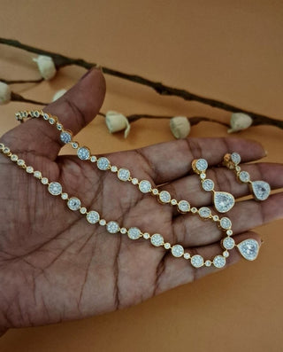 Zevarly Aisling Heavy Necklace Set
