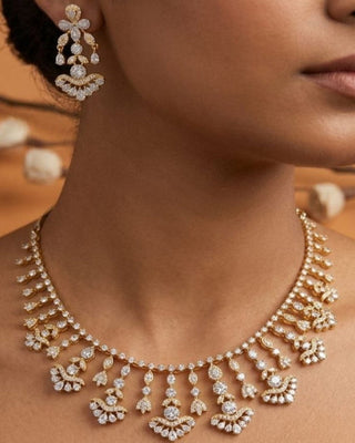 Zevarly Kiran exquisite Necklace Set