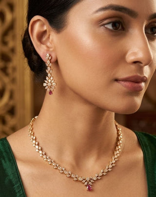 Zevarly Risha Ad Necklace Set